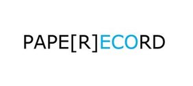 (c)papie(r)ecord Logo von Papierrekord